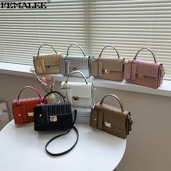 shoulder bags summer fashion female square handbags ins women's elegant wave pattern flap messenger purses 2021 pu chic tote bolsa
shoulder bags summer fashion female square handbags ins women's elegant wave pattern flap messenger purses 2021 pu chic tote bolsa