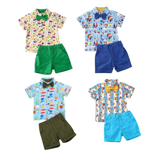 baby boys kids clothes 2 piece set summer fashion casual gentleman short sleeve printed blouse shorts children outfit costume clothing sets, White
baby boys kids clothes 2 piece set summer fashion casual gentleman short sleeve printed blouse shorts children outfit costume clothing sets, White