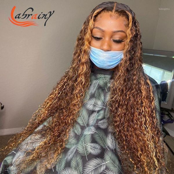 highlight honey blonde 30 inch hd transparent lace front human hair wigs ombre kinky curly wig pre plucked baby 13x6x11, Black;brown
highlight honey blonde 30 inch hd transparent lace front human hair wigs ombre kinky curly wig pre plucked baby 13x6x11, Black;brown