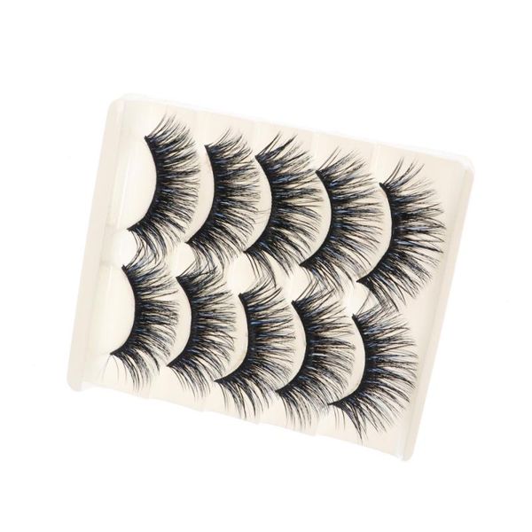 false eyelashes 5 pairs exaggerated fake high-grade fiber long thick artificial lashes makeup black
false eyelashes 5 pairs exaggerated fake high-grade fiber long thick artificial lashes makeup black