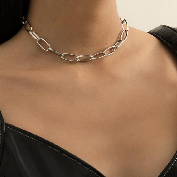 chains stainless steel chain necklace for women men punk gold silver geometric link fashion couple choker jewelry
chains stainless steel chain necklace for women men punk gold silver geometric link fashion couple choker jewelry