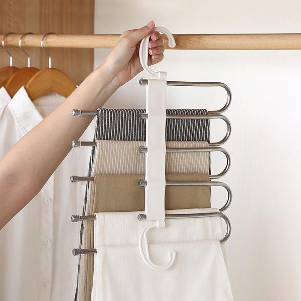 hangers & racks folding multifunctional multi-layer pants hanger household magic clip wardrobe storage artifact
hangers & racks folding multifunctional multi-layer pants hanger household magic clip wardrobe storage artifact