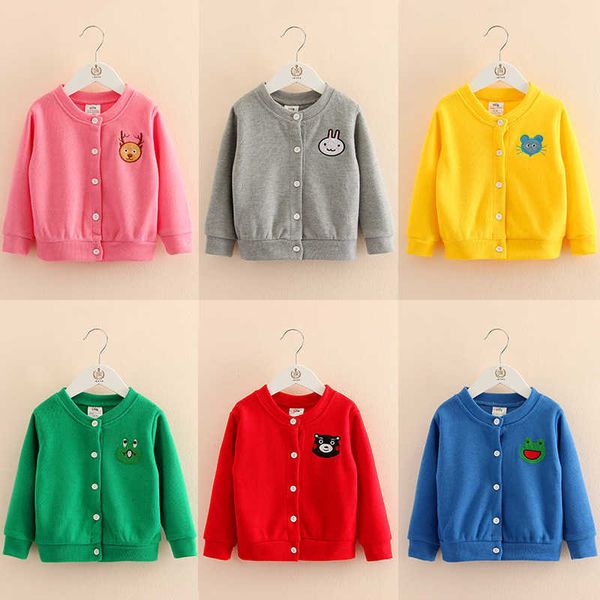 autumn male female children's clothing baby boy girl long-sleeve outerwear cartoon animal head embroidery cardigan for boys 210529, Blue;gray
autumn male female children's clothing baby boy girl long-sleeve outerwear cartoon animal head embroidery cardigan for boys 210529, Blue;gray