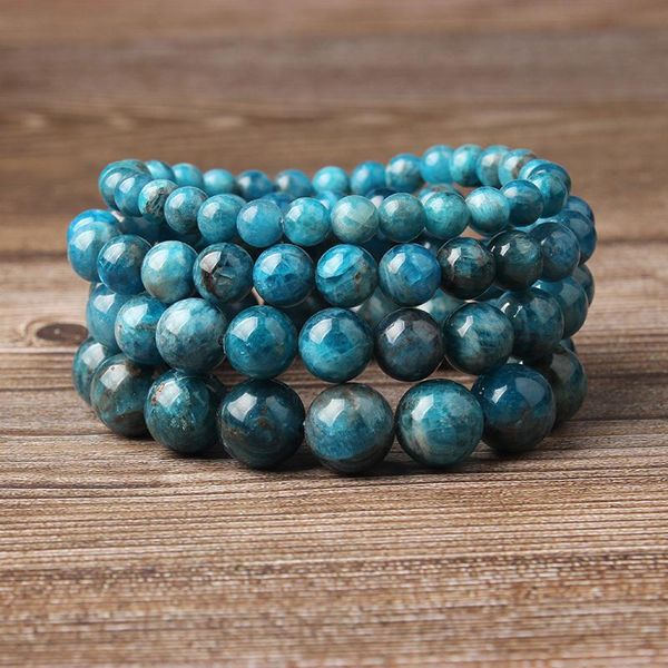 beaded, strands lingxiang natural blue apatite bracelet is suitable for men and women to wear elastic string beaded jewelry, Black
beaded, strands lingxiang natural blue apatite bracelet is suitable for men and women to wear elastic string beaded jewelry, Black