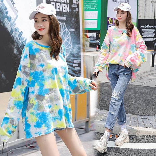 casual dresses 2021 autumn european and american fashion plus size women's loose round neck tie-dye sunscreen long sleeve t, Black;gray
casual dresses 2021 autumn european and american fashion plus size women's loose round neck tie-dye sunscreen long sleeve t, Black;gray