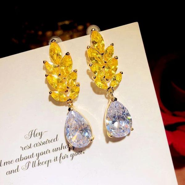 dangle & chandelier caoshi aesthetic women drop earrings charming crystal cz stone luxury accessories jewelry for elegant celebrity, Silver
dangle & chandelier caoshi aesthetic women drop earrings charming crystal cz stone luxury accessories jewelry for elegant celebrity, Silver