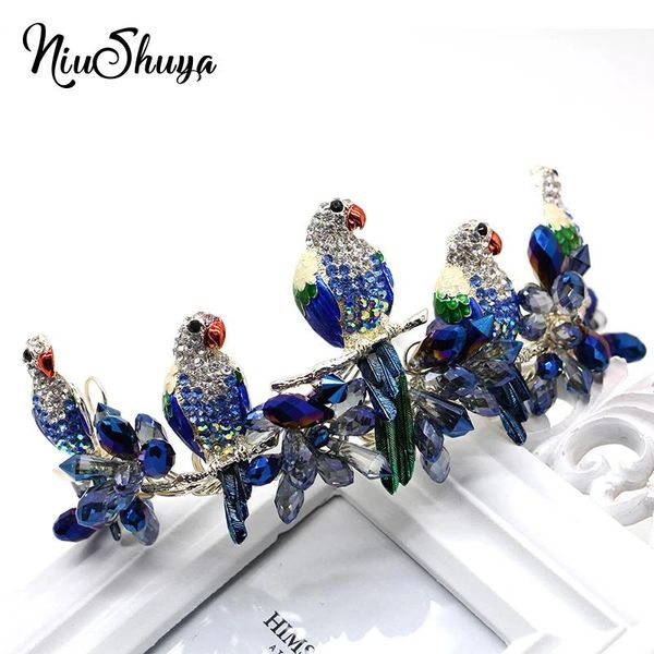 hair clips & barrettes niushuya lovely bird baroque crystal crown brides royal princess blue bead headband handmade wedding jewelry accessor, Golden;silver
hair clips & barrettes niushuya lovely bird baroque crystal crown brides royal princess blue bead headband handmade wedding jewelry accessor, Golden;silver