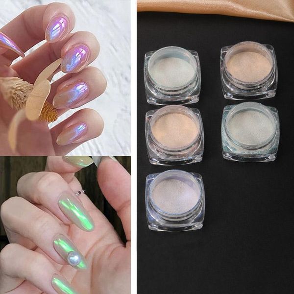 nail glitter 1 box of pearl powder neon mirror mermaid dipped in blue pink chrome pigment dust polished decoration, Silver;gold
nail glitter 1 box of pearl powder neon mirror mermaid dipped in blue pink chrome pigment dust polished decoration, Silver;gold
