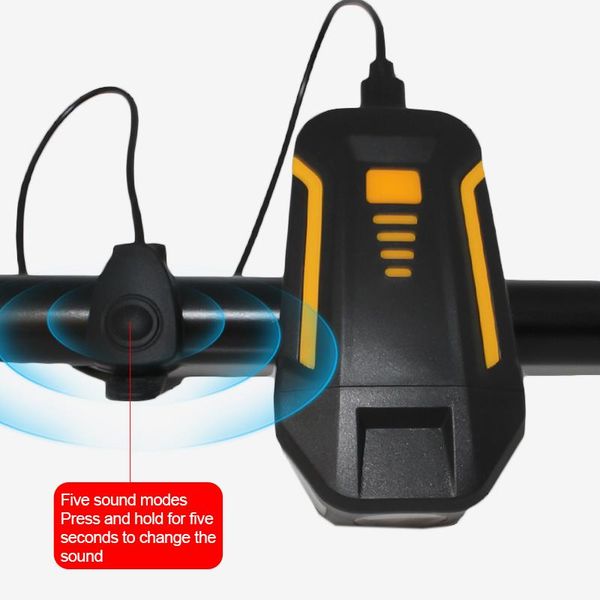 modes bike bicycle light front lamp usb led rechargeable mountain road night riding headlight with electric horn lights
modes bike bicycle light front lamp usb led rechargeable mountain road night riding headlight with electric horn lights