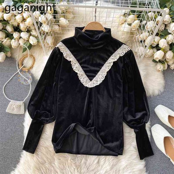 lace velvet women black shirt long sleeve stand collar vintage blouse spring autumn blusas drop shirts 210601, White
lace velvet women black shirt long sleeve stand collar vintage blouse spring autumn blusas drop shirts 210601, White