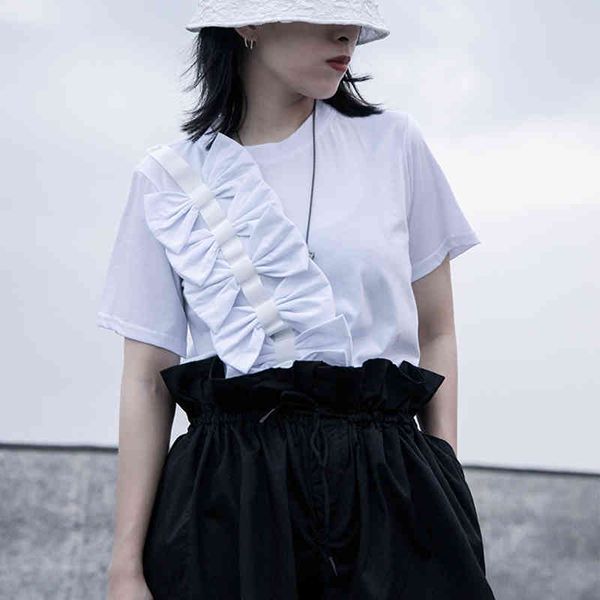 t shirt black patchwork bowknot shirt for women o neck short sleeve casual t shirts female fashion clothing summer, White
t shirt black patchwork bowknot shirt for women o neck short sleeve casual t shirts female fashion clothing summer, White