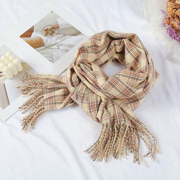 scarves women plaid scarf winter pashmina shawls cashmere thick wraps lady tassel warm bufanda luxury blanket neck echarpe, Blue;gray
scarves women plaid scarf winter pashmina shawls cashmere thick wraps lady tassel warm bufanda luxury blanket neck echarpe, Blue;gray