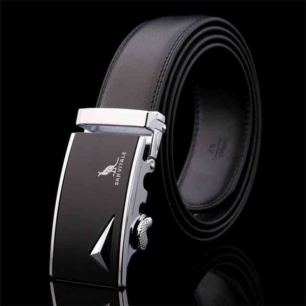men's kangaroo san automatic vito buckle belt, cow leather belt marking, Black;brown
men's kangaroo san automatic vito buckle belt, cow leather belt marking, Black;brown