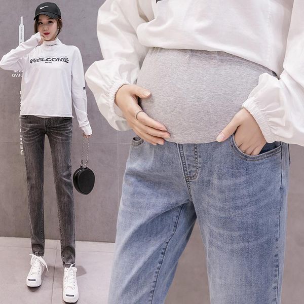 78563# maternity pants summer jeans belly support abdomen elastic waist trousers bottoms, White
78563# maternity pants summer jeans belly support abdomen elastic waist trousers bottoms, White