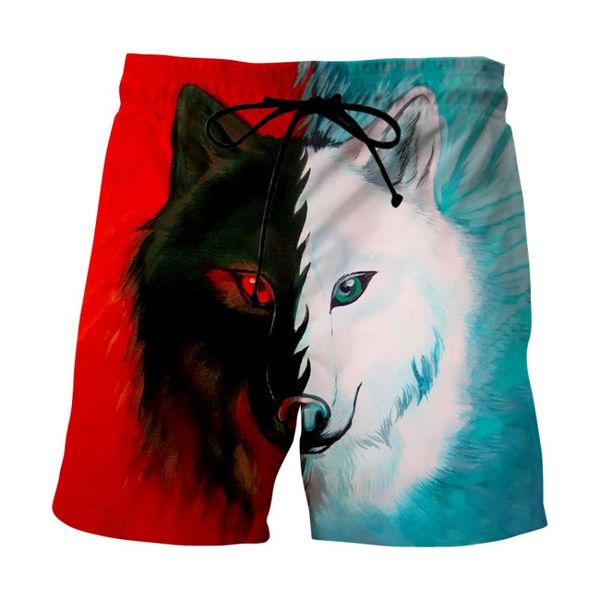 men's shorts summer board breathable 3d printed swimming trunks animal wolf graphic surf quick dry beach pants, White;black
men's shorts summer board breathable 3d printed swimming trunks animal wolf graphic surf quick dry beach pants, White;black