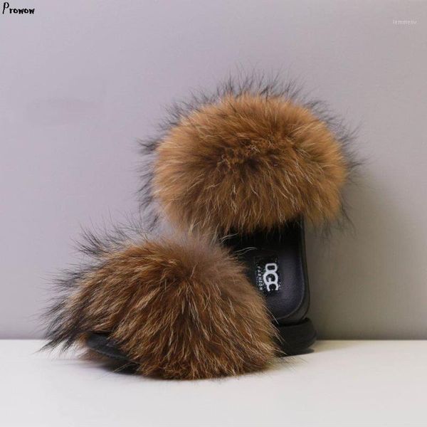 women's summer flat slippers genuine fur thick hair non-slip indoor silver sole1, Black
women's summer flat slippers genuine fur thick hair non-slip indoor silver sole1, Black