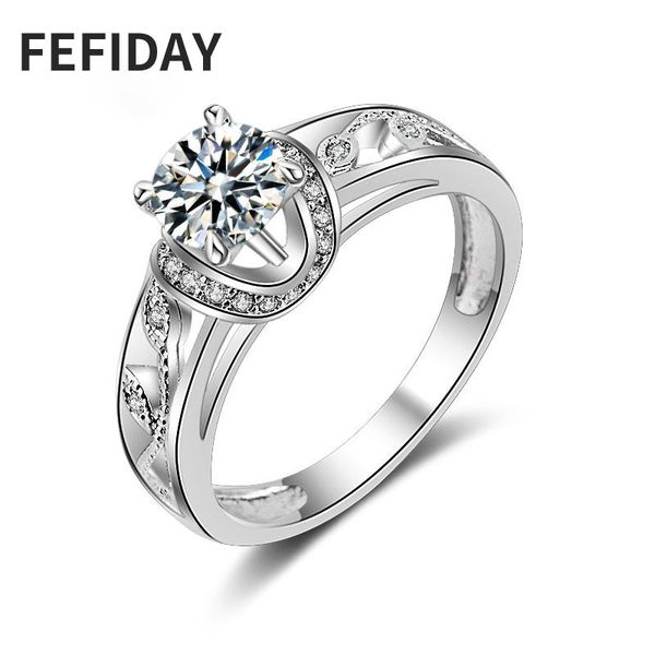 wedding rings fefiday marriage finger fashion couple jewelry for women woman crystal women's engagement ring female, Slivery;golden
wedding rings fefiday marriage finger fashion couple jewelry for women woman crystal women's engagement ring female, Slivery;golden