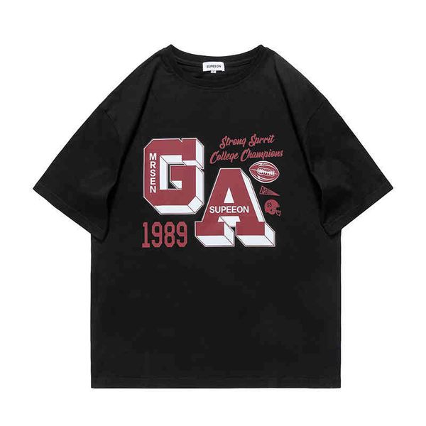 men's t shirt pure cotton short sleeve fashion brand and women's same lover's student youth loose simple half t-shirt, White;black
men's t shirt pure cotton short sleeve fashion brand and women's same lover's student youth loose simple half t-shirt, White;black