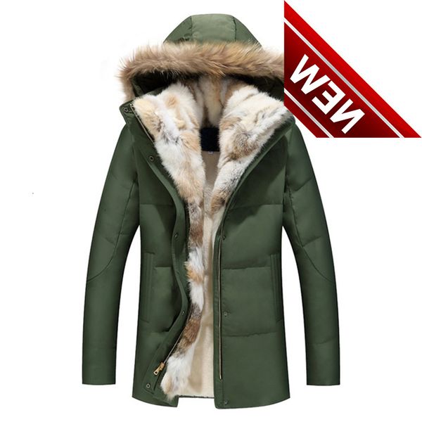 thick down coat for men 2021 winter warm cashmere wool parkas male real rabbit fur jackets women hooded long overcoats, Black
thick down coat for men 2021 winter warm cashmere wool parkas male real rabbit fur jackets women hooded long overcoats, Black