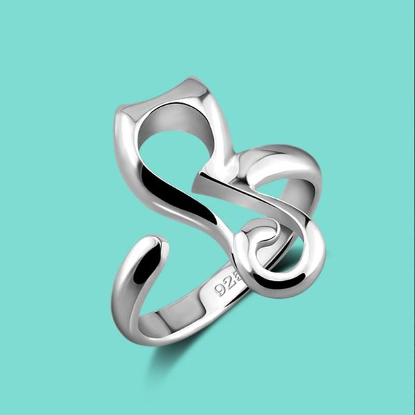 silver ring-minimalist women's 925 sterling cat ring cute jewelry open adjustment birthday gift cluster rings, Golden;silver
silver ring-minimalist women's 925 sterling cat ring cute jewelry open adjustment birthday gift cluster rings, Golden;silver