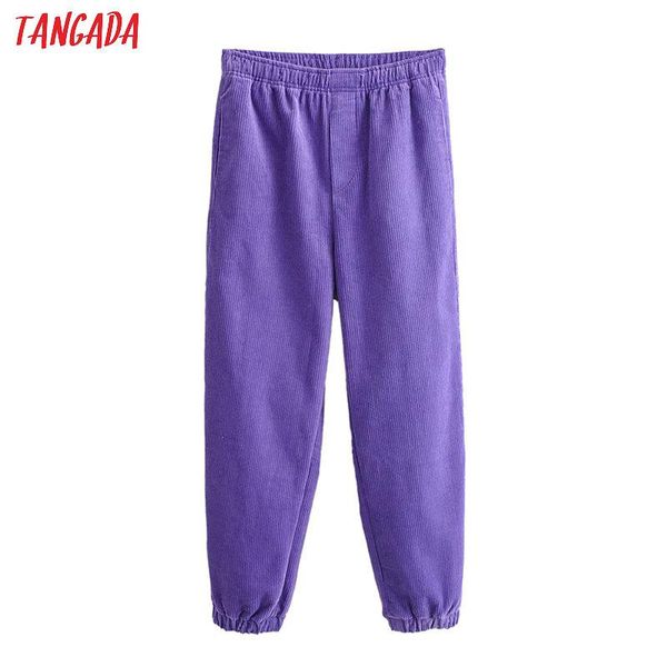 women's pants & capris tangada fashion women purple corduroy trousers strethy waist pockets female casual pantalon ja43, Black;white
women's pants & capris tangada fashion women purple corduroy trousers strethy waist pockets female casual pantalon ja43, Black;white