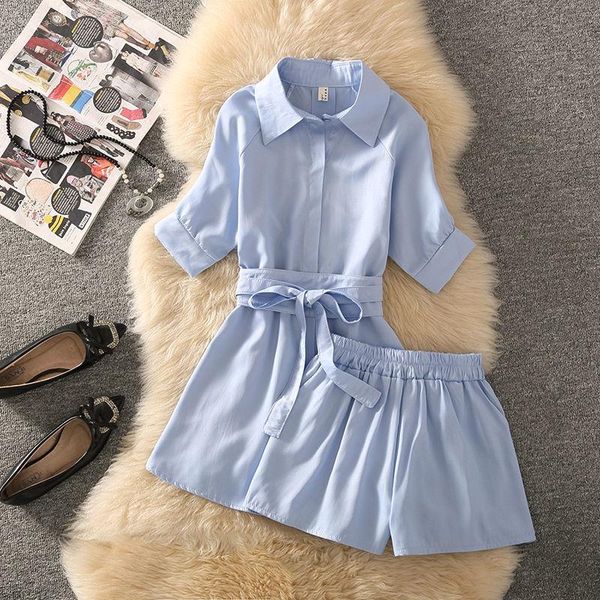 women 2021 summer fashion chiffon two-piece sets female solid color long shirt ladies high waist wide leg shorts suits r37 women's trac, Gray
women 2021 summer fashion chiffon two-piece sets female solid color long shirt ladies high waist wide leg shorts suits r37 women's trac, Gray
