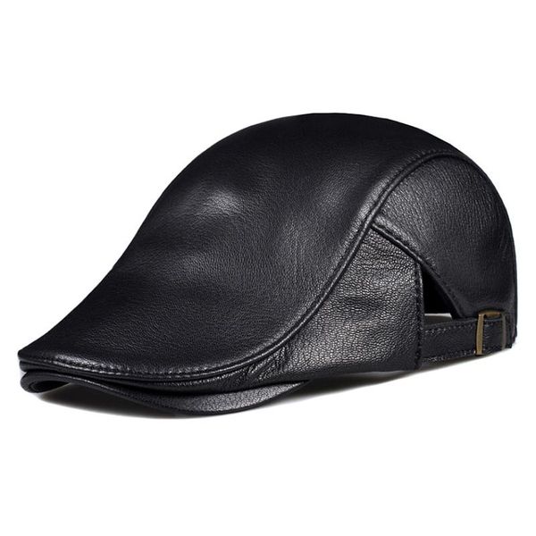 berets brand style men's women's real genuine leather baseball cap sboy beret hat winter warm caps hats deerskin, Blue;gray
berets brand style men's women's real genuine leather baseball cap sboy beret hat winter warm caps hats deerskin, Blue;gray