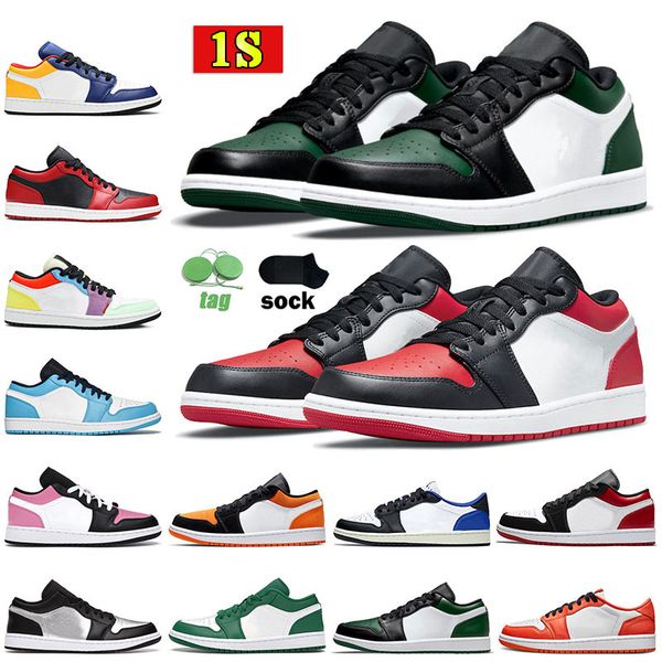 2022 new jumpman 1 1s mens womens basketballs shoes low-cut designer black green royal blue university gold toe unc triple-black trainer des, White;red
2022 new jumpman 1 1s mens womens basketballs shoes low-cut designer black green royal blue university gold toe unc triple-black trainer des, White;red