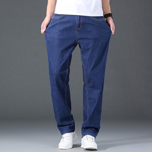 men's jeans 44 42 40 summer plus size thin loose straight casual denim pants brand trousers oversize male clothes light blue
men's jeans 44 42 40 summer plus size thin loose straight casual denim pants brand trousers oversize male clothes light blue