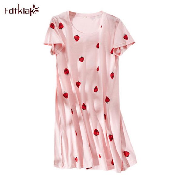 women's sleepwear women summer nightgowns cotton nightshirt female sleepwear large size loose nightwear sweet cute women's night 4, Black;red
women's sleepwear women summer nightgowns cotton nightshirt female sleepwear large size loose nightwear sweet cute women's night 4, Black;red