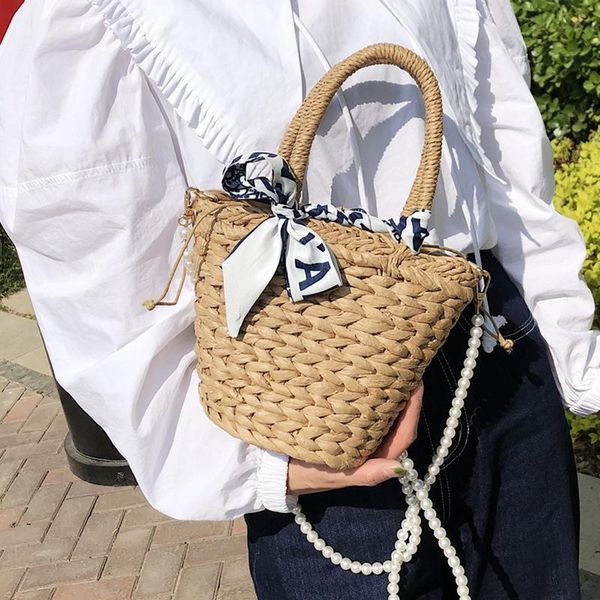 evening bags drawstring design female shoulder pearl chain crossbody bag women summer straw knit tote mini small messenger handbag
evening bags drawstring design female shoulder pearl chain crossbody bag women summer straw knit tote mini small messenger handbag