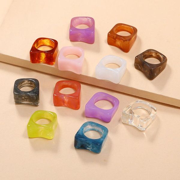 cluster rings ins retro frio personalidade anel de resina irregular novo design sentido dedo indicador acrÃlico feminino oferta pre, Golden;silver
cluster rings ins retro frio personalidade anel de resina irregular novo design sentido dedo indicador acrÃlico feminino oferta pre, Golden;silver