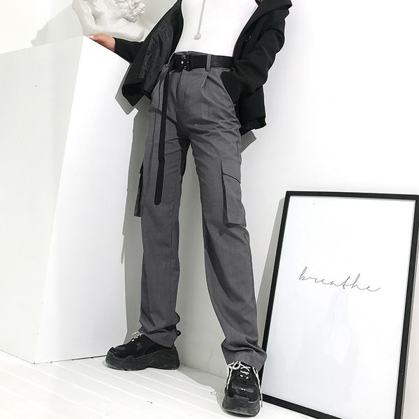 women's pants & capris cargo gray fashion slim-fit high pocket straight suit korean twotwinstyle clothes 2n93, Black;white
women's pants & capris cargo gray fashion slim-fit high pocket straight suit korean twotwinstyle clothes 2n93, Black;white