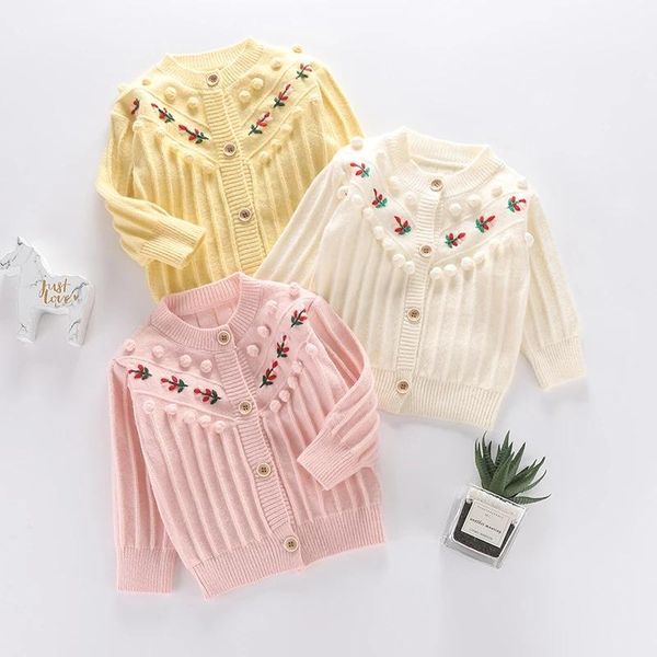 pullover spring autumn warm girls flower sweater baby princess o-neck knit cardigan jacket kids clothes children clothing, Blue
pullover spring autumn warm girls flower sweater baby princess o-neck knit cardigan jacket kids clothes children clothing, Blue