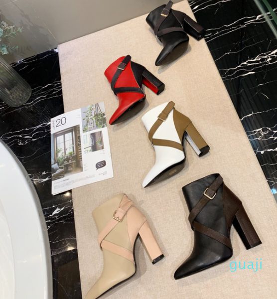 designer luxury fashion pointed shoe women leather boots thick high heels lace-up platform shoes leathers ladies size 35-42, Black
designer luxury fashion pointed shoe women leather boots thick high heels lace-up platform shoes leathers ladies size 35-42, Black