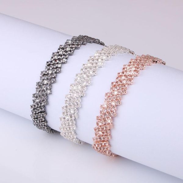 charm bracelets link chain crystal for women rhinestone bangles wedding accessories fashion jewelry gift luxury, Golden;silver
charm bracelets link chain crystal for women rhinestone bangles wedding accessories fashion jewelry gift luxury, Golden;silver