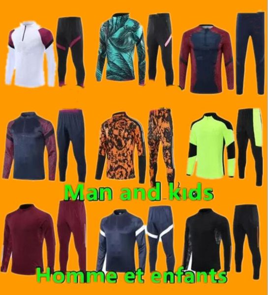 21 22 man and kids soccer jerseys tracksuit training suit enfant maillot de foot football jacket jogging child, Black;yellow
21 22 man and kids soccer jerseys tracksuit training suit enfant maillot de foot football jacket jogging child, Black;yellow