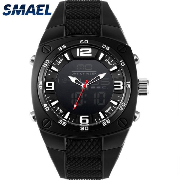 wristwatches smael 9060 men's military digital sports watches chronograph 5atm waterproof quartz watch men male clock relogio masculin, Slivery;brown
wristwatches smael 9060 men's military digital sports watches chronograph 5atm waterproof quartz watch men male clock relogio masculin, Slivery;brown