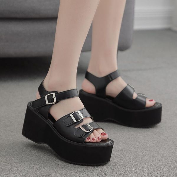 sandals gigifox brand quality ins 2021 chunky heel comfy platform leisure fashion gothic summer gladiator shoes woman, Black
sandals gigifox brand quality ins 2021 chunky heel comfy platform leisure fashion gothic summer gladiator shoes woman, Black