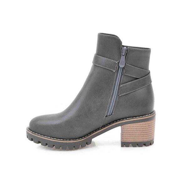 dress shoes qutaa women ankle boots zipper design fashion square high heel round toe all match ladies motorcycle size 34-43 liuj, Black
dress shoes qutaa women ankle boots zipper design fashion square high heel round toe all match ladies motorcycle size 34-43 liuj, Black