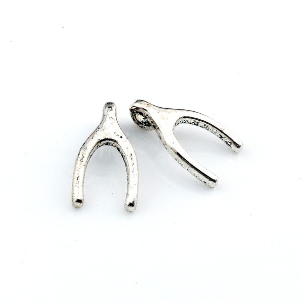300pcs ancient silver alloy wishbone charms pendants for jewelry making, earrings, necklace and bracelet 8.5x15.5mm a-638, Bronze;silver
300pcs ancient silver alloy wishbone charms pendants for jewelry making, earrings, necklace and bracelet 8.5x15.5mm a-638, Bronze;silver