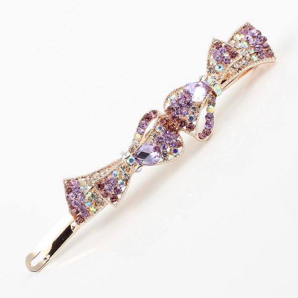 hair clips & barrettes accessories bow-knot k9 crystal rhinestones clear pink purple brand clip golden alloy grip jewelry, Golden;silver
hair clips & barrettes accessories bow-knot k9 crystal rhinestones clear pink purple brand clip golden alloy grip jewelry, Golden;silver