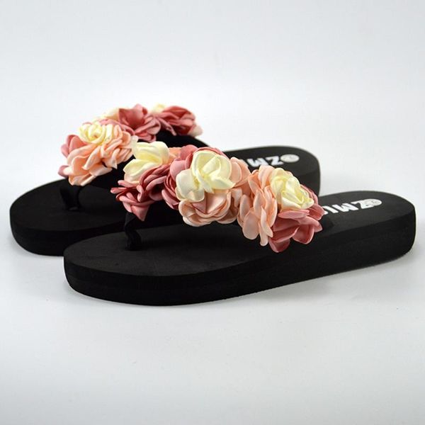 slippers 2021 summer flip flops women bohemian flat slides floral beach shoes, Black
slippers 2021 summer flip flops women bohemian flat slides floral beach shoes, Black