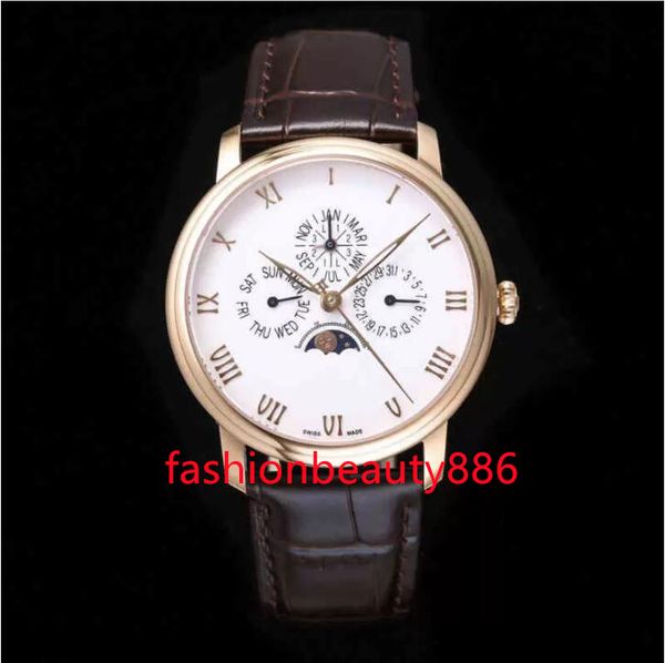 blan cpain wristwatches mechanical watch moon phase multifunctional reloj stainless steel business leisure luxury mens watches, Slivery;brown
blan cpain wristwatches mechanical watch moon phase multifunctional reloj stainless steel business leisure luxury mens watches, Slivery;brown