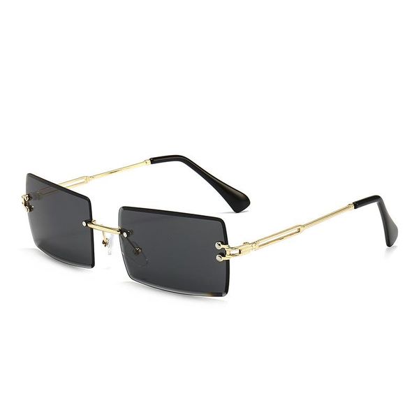 sunglasses fashion rimless women small square sun glasses design metal sunglass uv400 shades eyewear, White;black
sunglasses fashion rimless women small square sun glasses design metal sunglass uv400 shades eyewear, White;black
