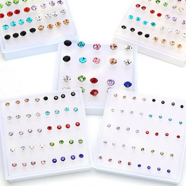 stud 10pairs/20pairs 2/3/4/5/6mm small earrings jewelry rhinestone crystal, Golden;silver
stud 10pairs/20pairs 2/3/4/5/6mm small earrings jewelry rhinestone crystal, Golden;silver