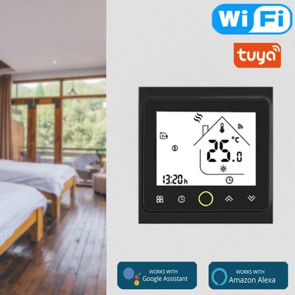 Smart Home Control WiFi Thermostat Programmable Voice APP Water/gas Boiler Temperature Controller Works With Alexa Google