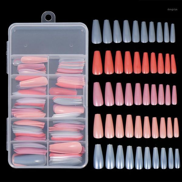 pcs/box long coffin false nails french ballerina fake flat shape nail art tips natural full cover press on1, Red;gold
pcs/box long coffin false nails french ballerina fake flat shape nail art tips natural full cover press on1, Red;gold