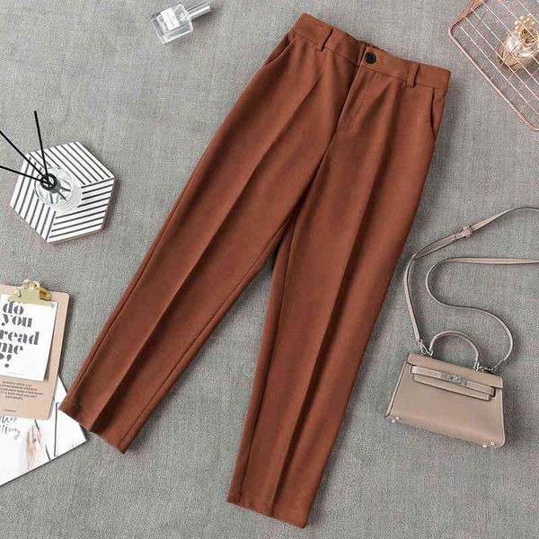 capris suit jacket ladies'suits autumn sweatpants high waist women's wool pants gray apricot business, Black;white
capris suit jacket ladies'suits autumn sweatpants high waist women's wool pants gray apricot business, Black;white