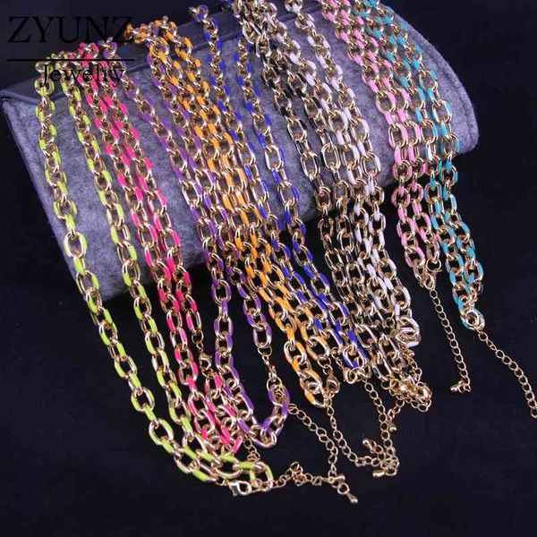 4pcs, mix color jewelry neon rainbow enamel cuban rolo link chain women necklace x0509, Black
4pcs, mix color jewelry neon rainbow enamel cuban rolo link chain women necklace x0509, Black